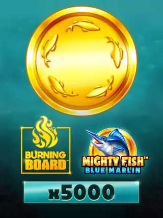 Mighty Fish™: Blue Marlin Burning Board™